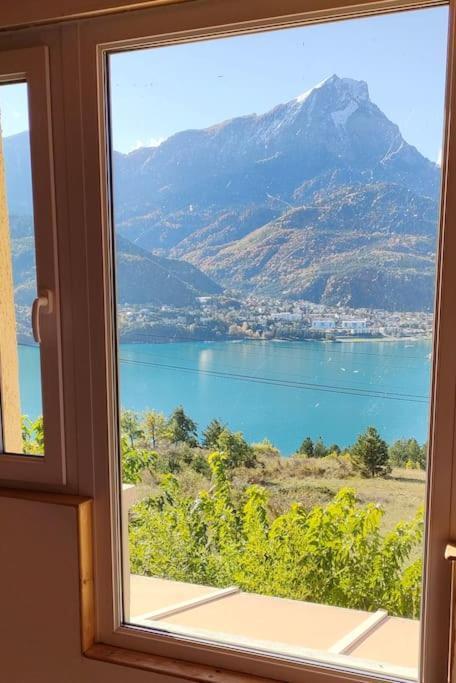 Le Cosy Du Plongeoir - T2 Neuf Avec Vue Sur Le De Serre Poncon Et Grande Terrasse Avec Jardin Apartment *